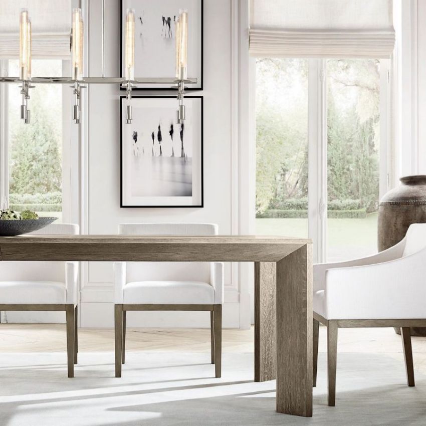 Prismatic plus Linear Chandelier 54