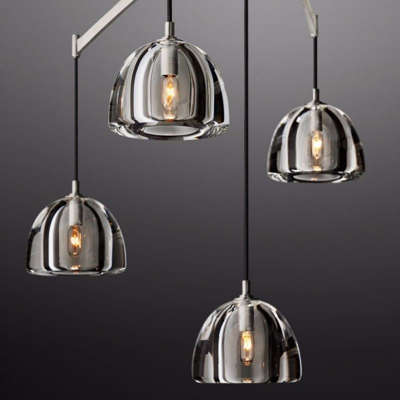 Mushroom Linear Chandelier 72"