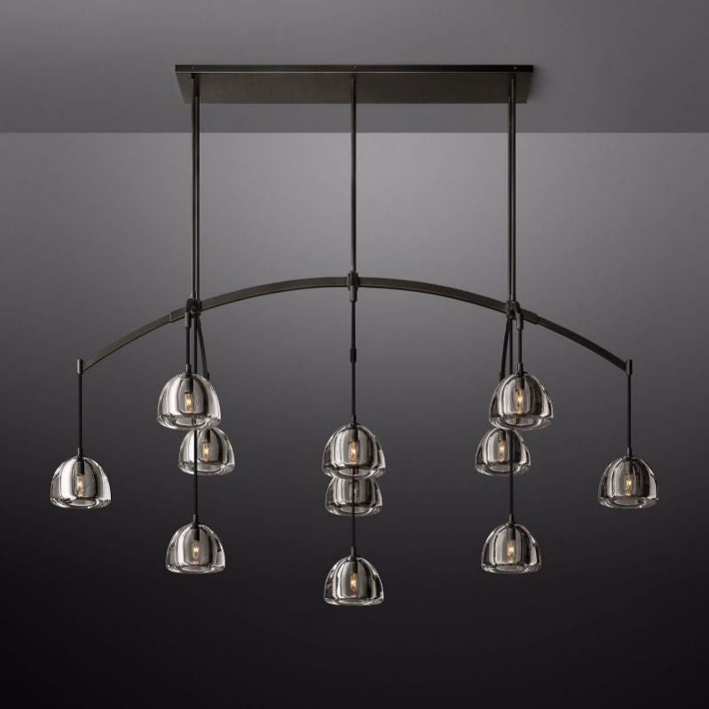 Mushroom Linear Chandelier 72"