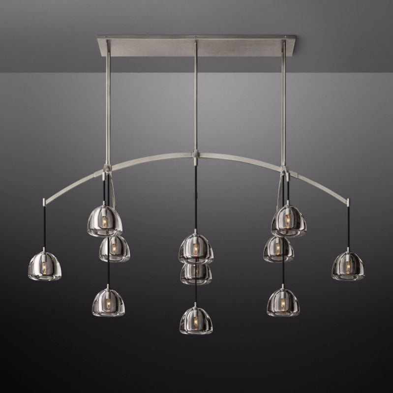 Mushroom Linear Chandelier 72"